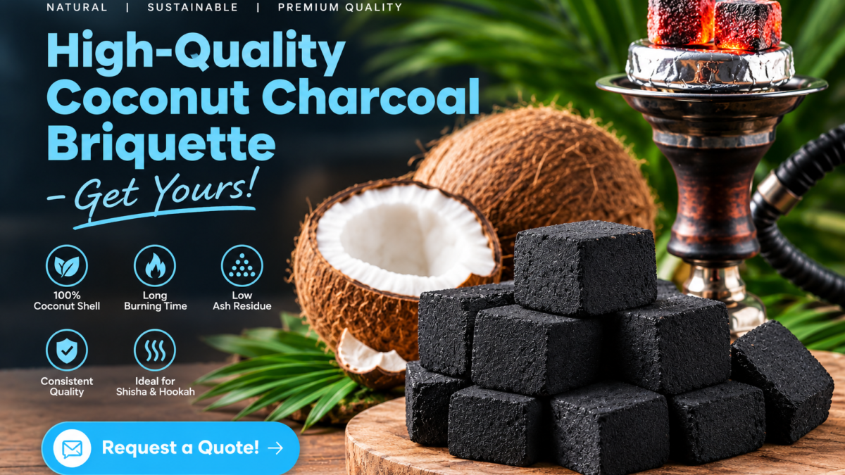Coconut Charcoal Briquette