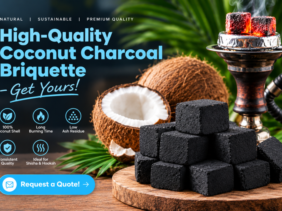 Coconut Charcoal Briquette