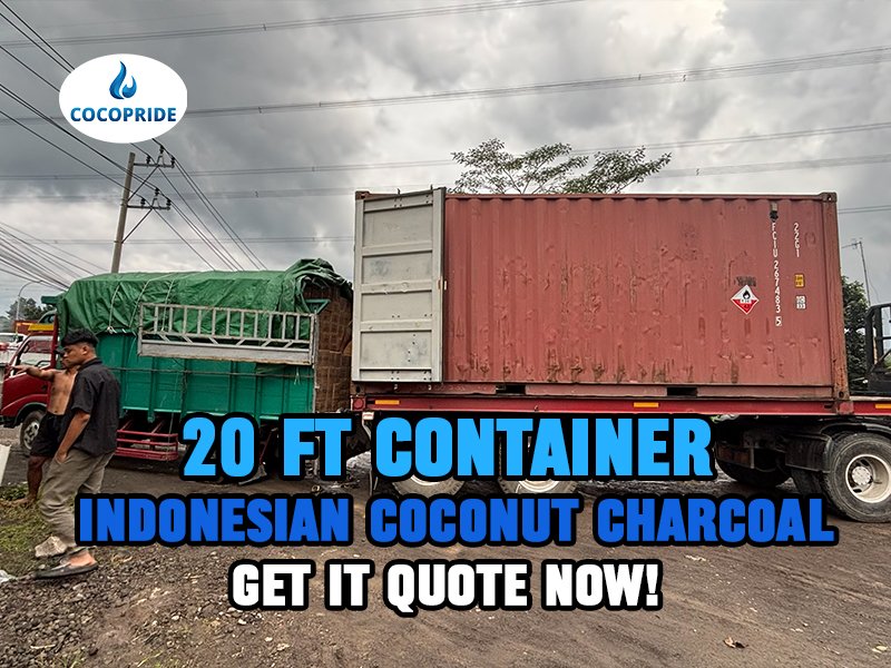 Coconut Charcoal Briquette